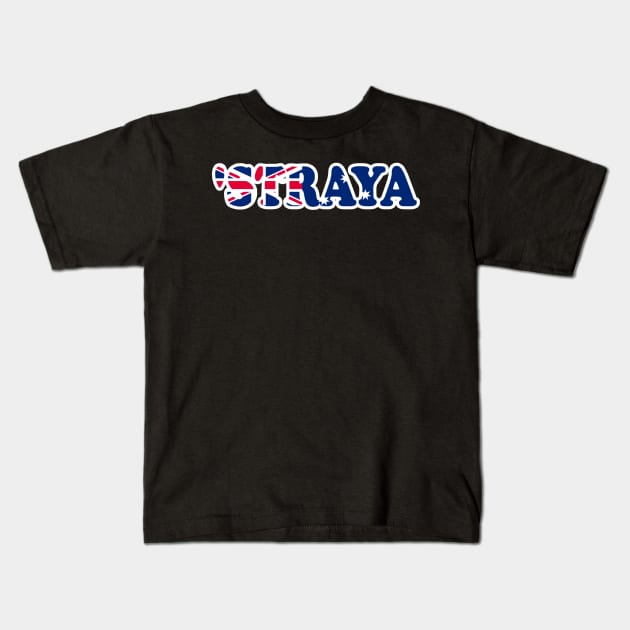 'Straya Kids T-Shirt by ShootTheMessenger